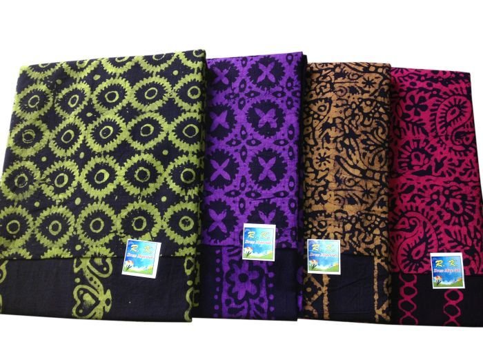 Dress Material Batik Single Colour