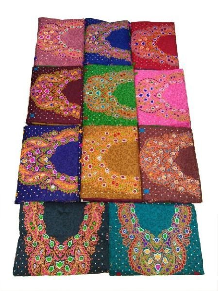 Dress Material Kachchhi Neck