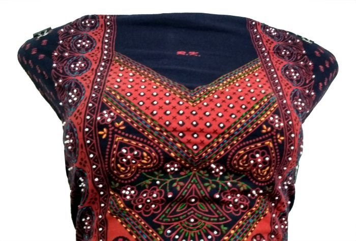 Dress Material Panel Moti Work 02