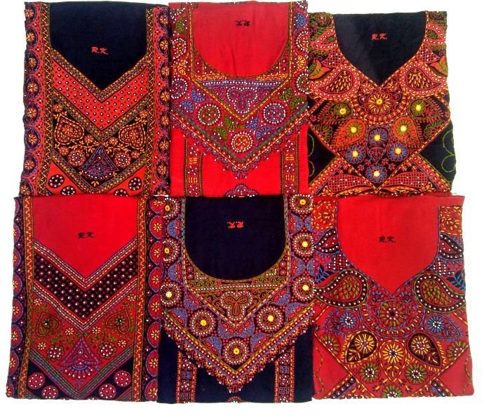 Dress Material Rayon Moti Work 01