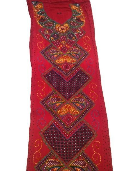 Dress Material Rayon Moti Work 02