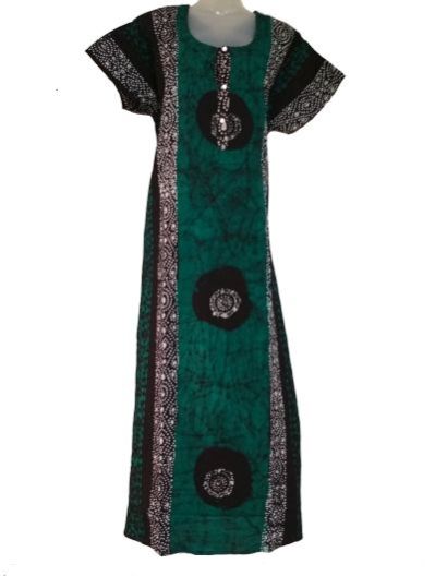 Nighty Cotton Gola Batik Double Colour