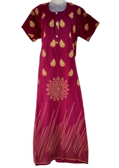 Nighty Cotton Rajwadi Daman