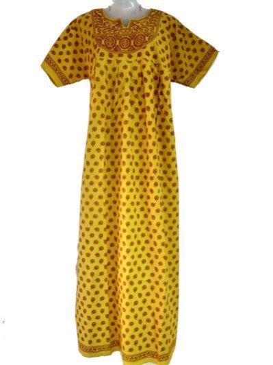 Nighty Cotton Single kam Galla