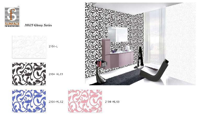 250 X 375 Glossy Concept Series Tiles (2104 HL 01)