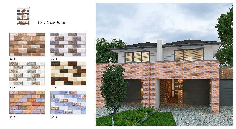 300 X 450 Glossy Elevation Series Tiles 06