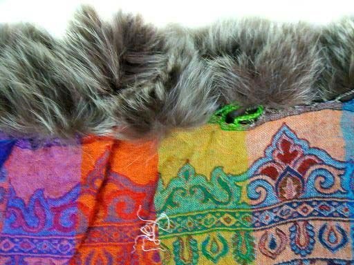 Boiled Wool Embroidered Shawls 01