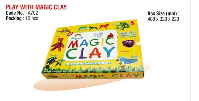 Play With Magic Clay