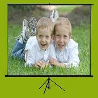 Tripod Projection Screen