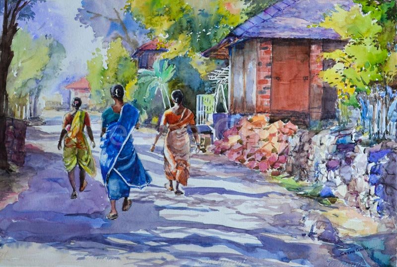 Anjarle Street Painting