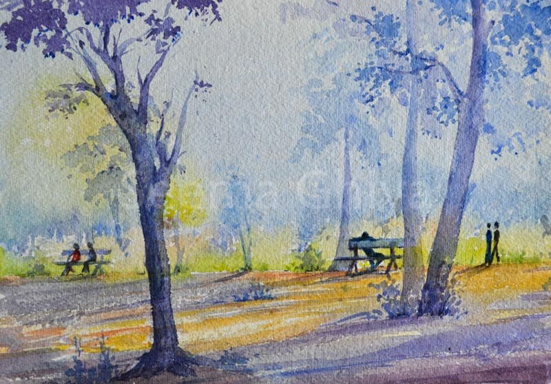 Cool Morning Painting