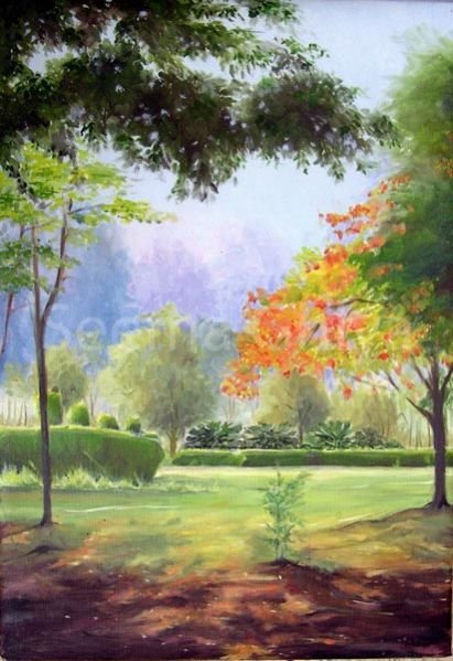 Empress Garden Pune Painting 2