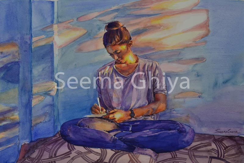 Sunlight Through Vents Painting