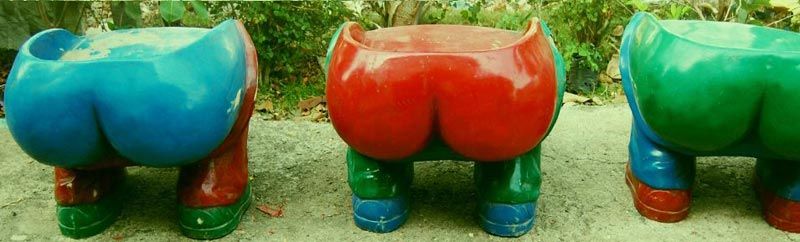 Three Idiot Chair Set