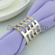 Aluminium Napkin Rings 04