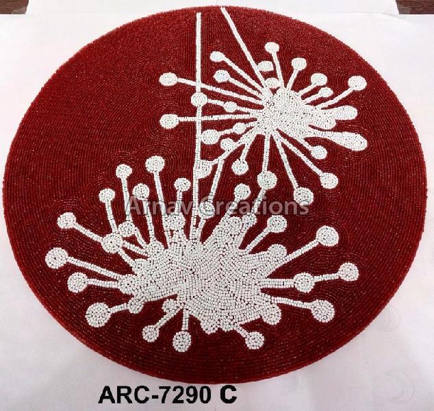 Beaded Coaster Mats (ARC-7290 C)