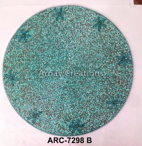 Beaded Coaster Mats (ARC-7298 B)