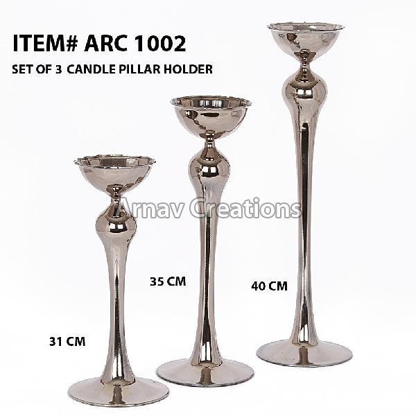 Pillar Candle Holder Set (ARC-1002)