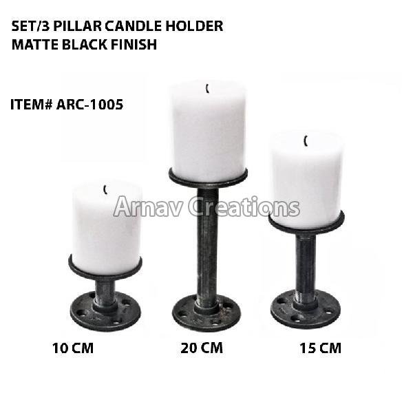 Pillar Candle Holder Set (ARC-1005)