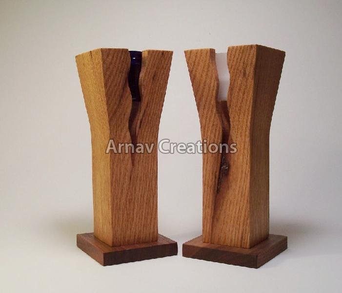 Wooden Flower Vases 03