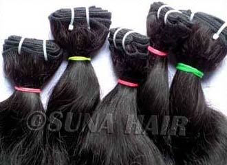 Machine Weft Remy Human Hair