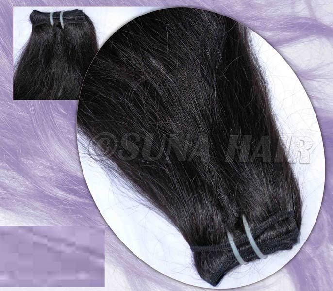 Machine Weft Remy Human Hair