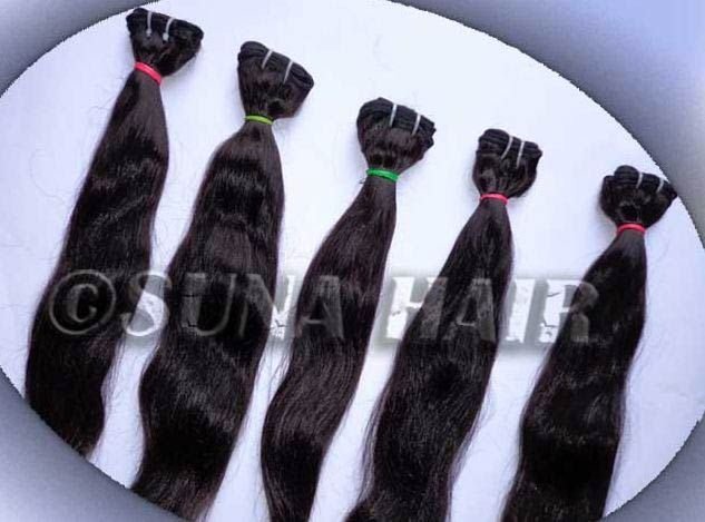 Remy Single Drawn Machine Weft Human Hair