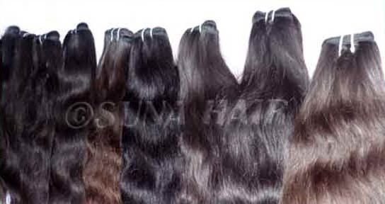 Remy Single Drawn Machine Weft Human Hair