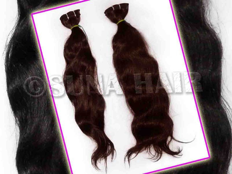 Remy Single Drawn Machine Weft Human Hair