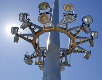 High Mast Lighting Poles 01