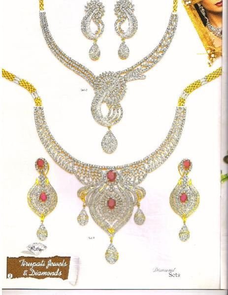 Diamond Necklace Set 01