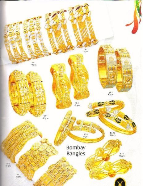 Gold Bangles 02