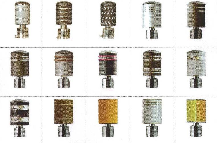 Aluminum Range of Curtain Knob 02