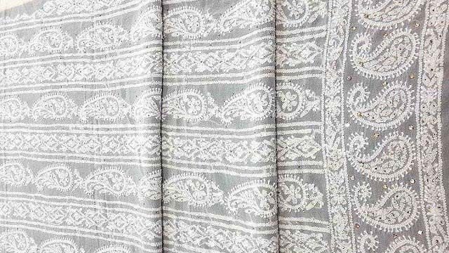 Chikan Dress Material 08