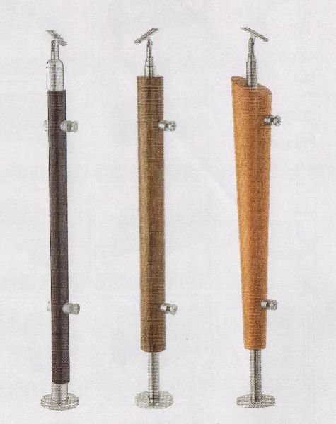 Wooden Baluster and Master Pillar 01
