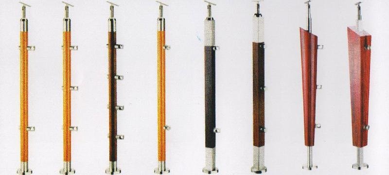 Wooden Baluster and Master Pillar 02