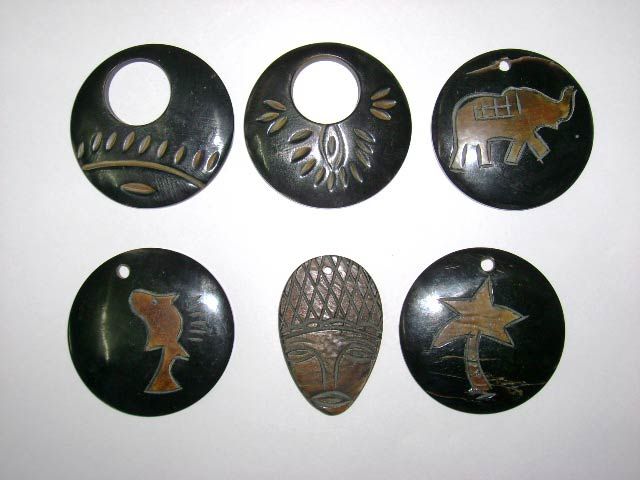 Horn and Bone Bead 01