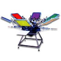 4 Color Screen Printing Machine