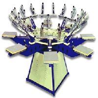 8 Color Screen Printing Machine