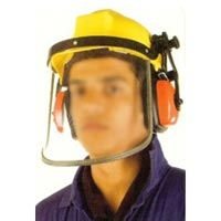 Ear Protection Product (Helmet with Ear Muff & Face Shield)
