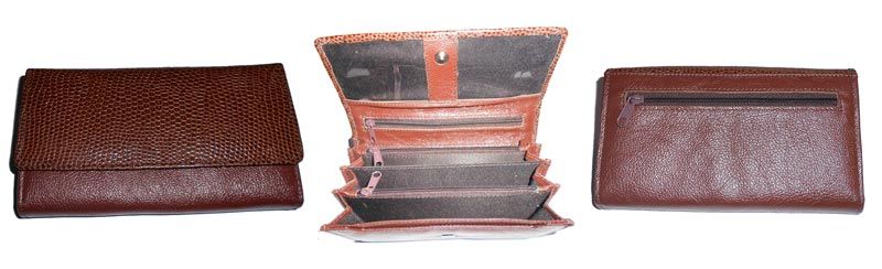 Ladies Leather Clutch Purse (2890)