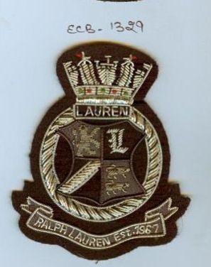 Embroidered Logo Badge (ECB-1329)