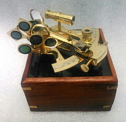 NC 1927 Sextant 4 Inch with Wooden Box