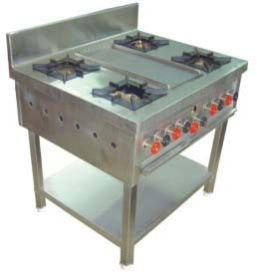 Four Cooking Burner