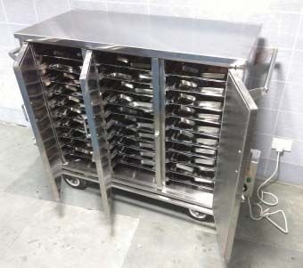 Hot Food Tray Trolley