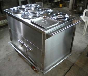 Patient Hot Food Trolley