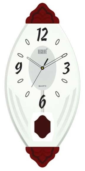 Glass Pendulum Wall Clock (RQ. 503)