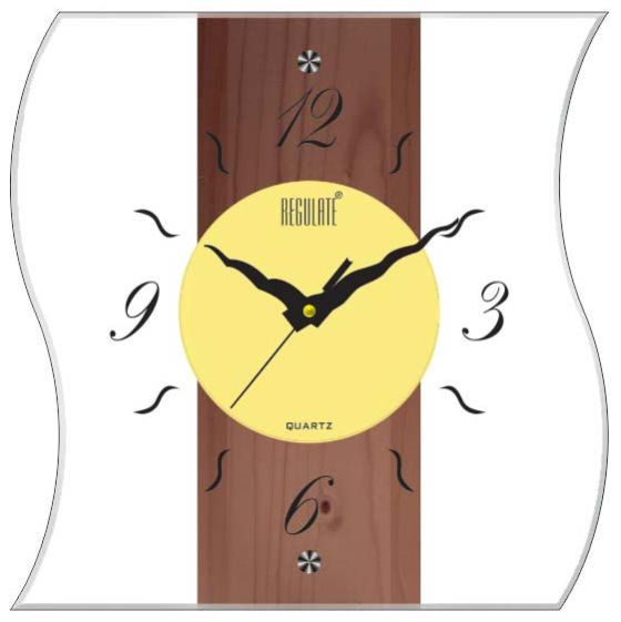Glass Wall Clock (RQ. 783)