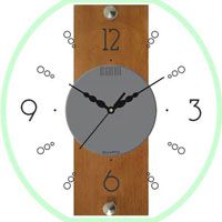 Glass Wall Clock (RQ. 907)