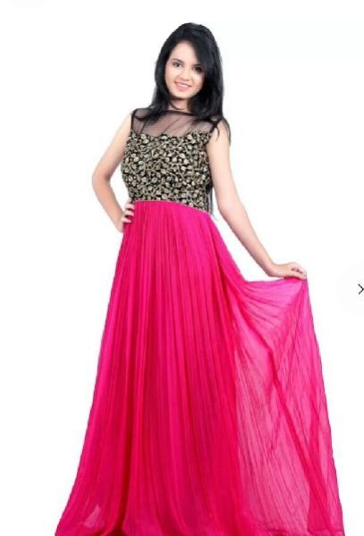 Ladies Designer Gown 11